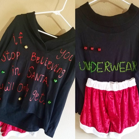 Other - 🎄 Ugly Christmas Sweater - Santa Underwear